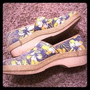 Floral Dansko Shoes